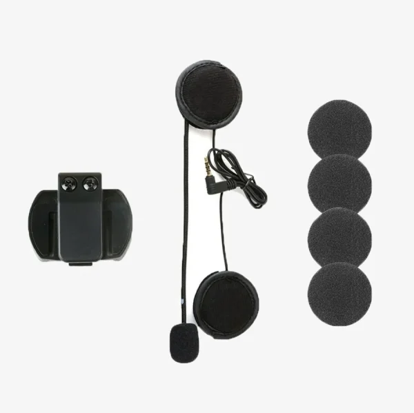 Earphone and Back Clip For Motorcycle Helmet Intercom V4 V6