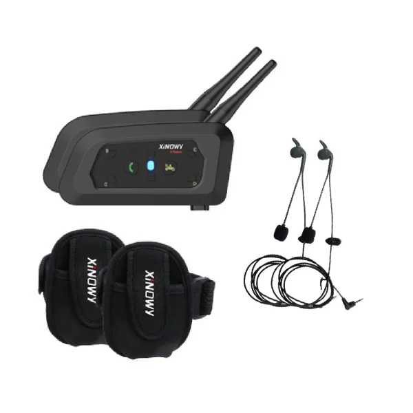 XINOWY Referee Headsets Intercom V6Pro Dual Packs