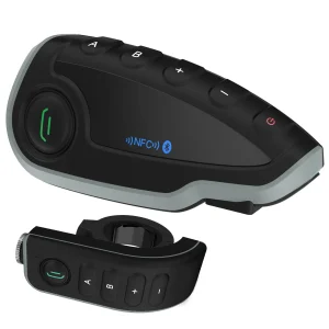 XINOWY Motorcycle Helmet Bluetooth Intercom V8 5 Riders Group Talk