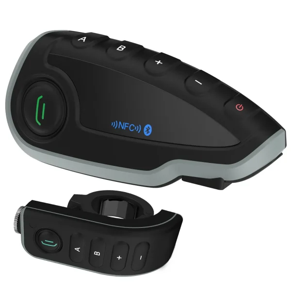 XINOWY Motorcycle Helmet Bluetooth Intercom V8 5 Riders Group Talk