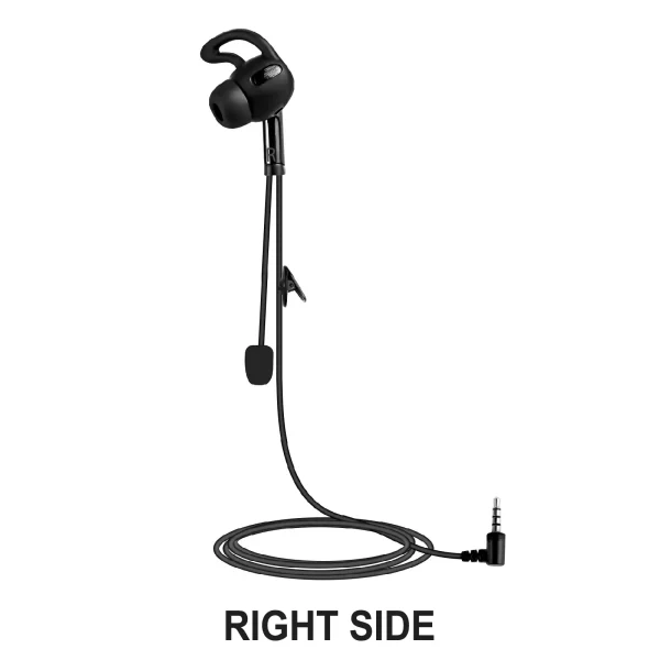 3.5mm In-Ear Referee Headset Earphone - Image 3