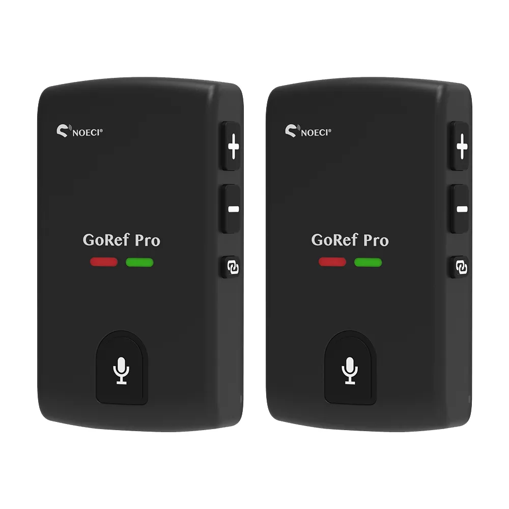 NOECI GoRef Pro Referee Headsets Dual Pack